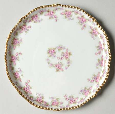 Bridal Wreath 6" Round Tray