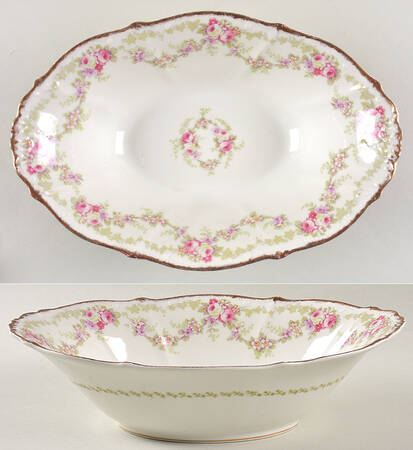 BWD126 10" Oval Vegetable Bowl