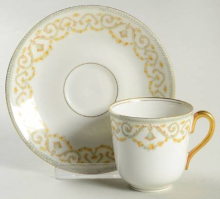 BWD13 Flat Demitasse Cup & Saucer Set