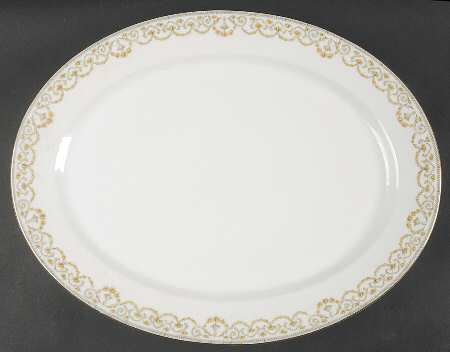 BWD13 17" Oval Serving Platter
