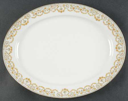 BWD13 13" Oval Serving Platter