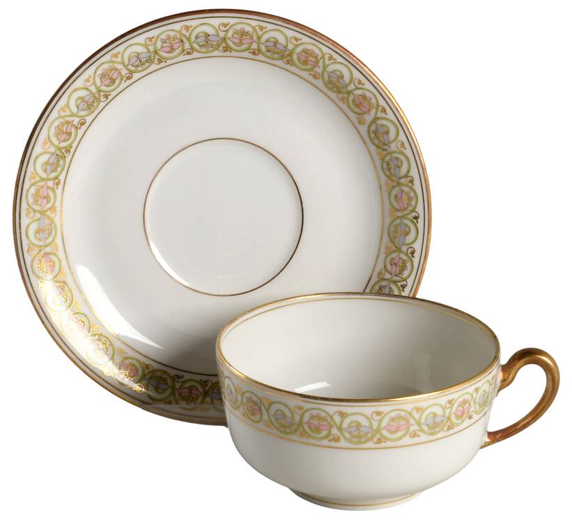 BWD35 Flat Cup & Saucer Set