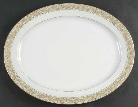 BWD35 14" Oval Serving Platter