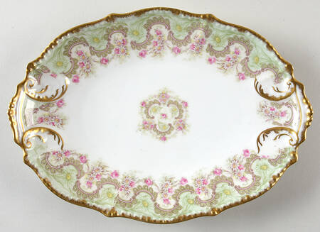 BWD39 11" Oval Serving Platter by Bawo & Dotter
