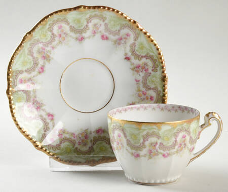 BWD39 Flat Demitasse Cup & Saucer Set