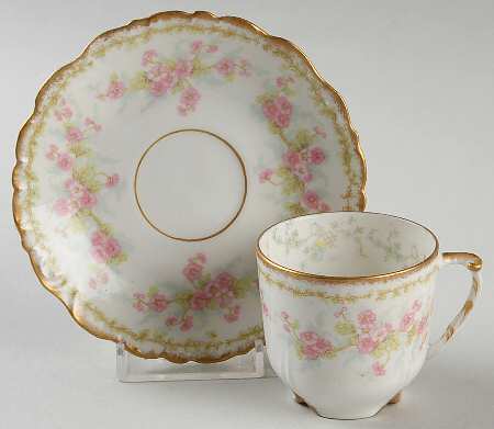 BWD4 Flat Demitasse Cup & Saucer Set