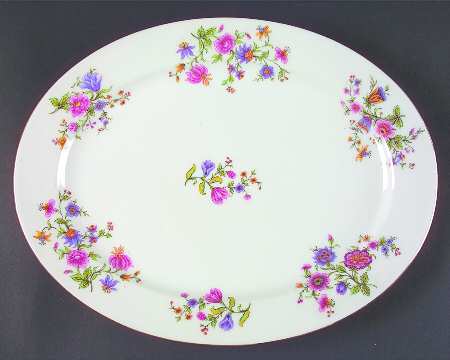 BWD44 13" Oval Serving Platter