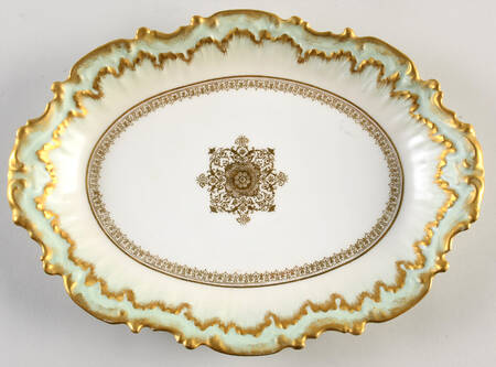 BWD47 11" Oval Serving Platter by Bawo & Dotter