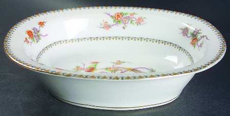 BWD5 9" Oval Vegetable Bowl