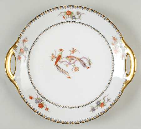 BWD5 Handled Cake Plate