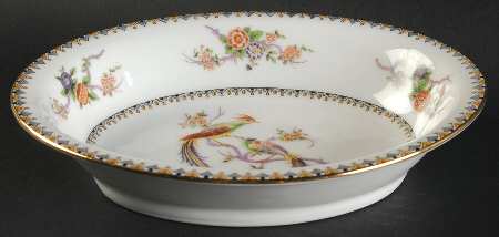 BWD5 8" Oval Vegetable Bowl