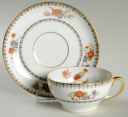 BWD5 Flat Cup & Saucer Set