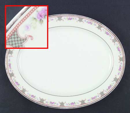 BWD71 14" Oval Serving Platter