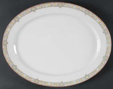 BWD73 14" Oval Serving Platter