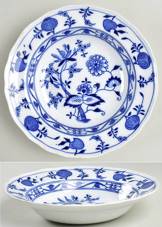 Meissen (Scalloped) Large Rim Soup Bowl