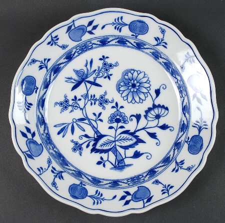 Meissen (Scalloped) 12" Chop Plate (Round Platter)