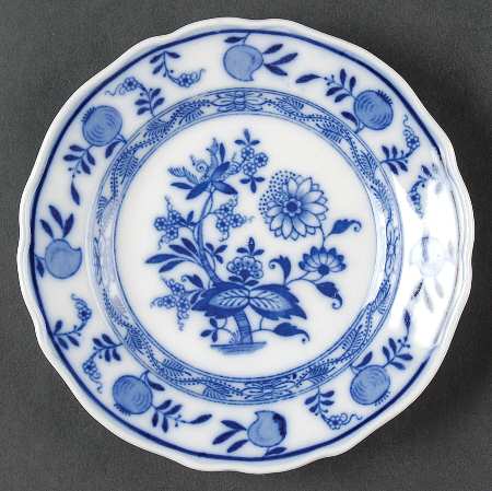 Meissen (Scalloped) Bread & Butter Plate