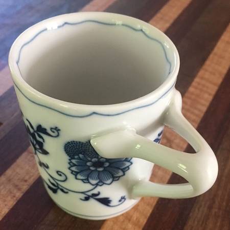 Blue Danube Flat Demitasse Cup