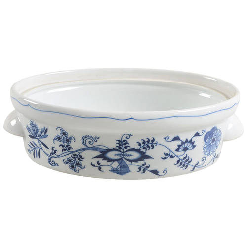 Blue Danube 1.5 Quart Oval Covered Casserole No Lid