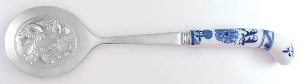 Blue Danube Vegetable Spoon with Stainless Bowl