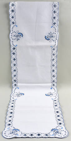 Blue Danube Table Runner-Cloth 12" X 87"