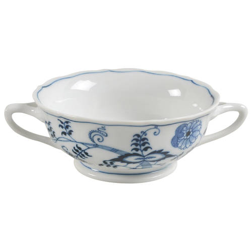 Blue Danube Footed Cream Soup Bowl