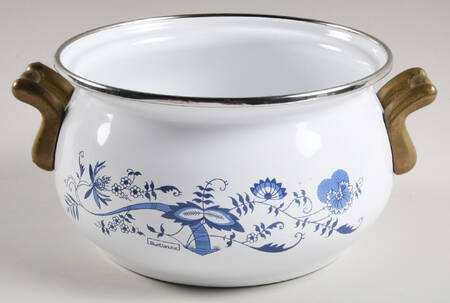 Blue Danube 2 Qt Metal Covered Casserole No Lid
