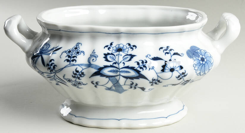Blue Danube Oval Tureen No Lid