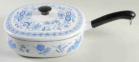 Blue Danube 10" Metal Skillet & Lid