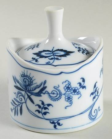 Blue Danube Sugar Bowl & Lid