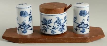 Blue Danube (6 Pc) Condiment Set (JJWL & SAPM1 & COS6DT)
