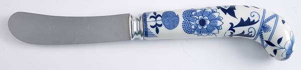 Blue Danube Hollow Handle Butter Spreader