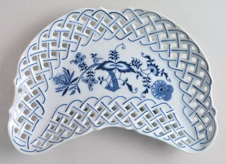 Blue Danube Crescent Tray