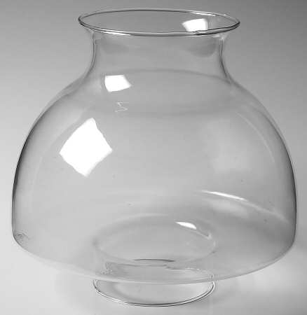 Blue Danube Candle Lamp with Glass Globe, Globe Only