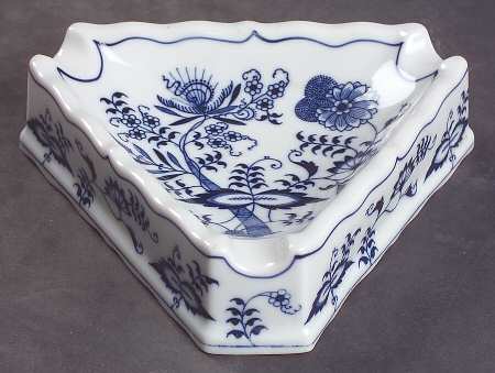 Blue Danube Large Triangular Ashtray