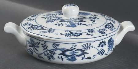 Blue Danube 1 Qt Round Covered Casserole