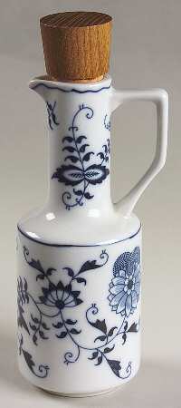 Blue Danube Cruet with Wood Stopper