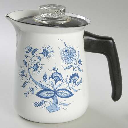 Blue Danube Percolator & Lid w/Drip