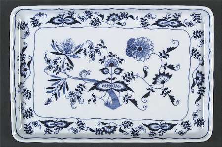 Blue Danube Oblong Tray