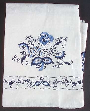 Blue Danube 52" x 70" Rectangular Tablecloth