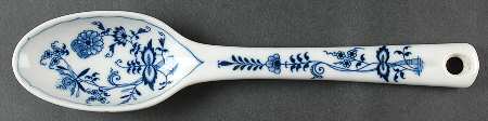 Blue Danube Salad Serving Spoon, Solid Piece