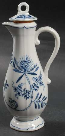 Blue Danube Oil Or Vinegar Cruet and Stopper