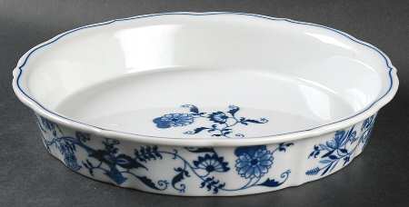 Blue Danube Pie Serving Plate