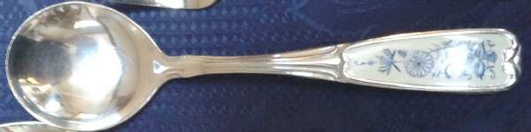 Blue Danube Cream Soup Spoon