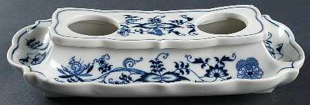 Blue Danube Double Ink Stand w/o Lids & Inserts