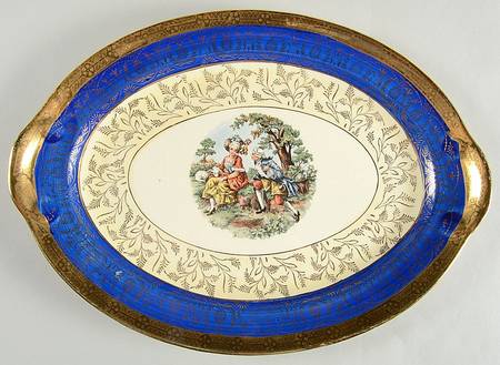 1015 13" Oval Serving Platter