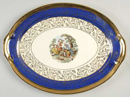 1015 15" Oval Serving Platter
