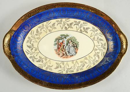1015 11" Oval Serving Platter