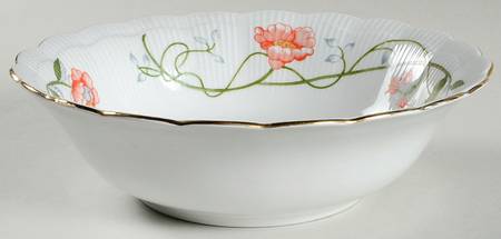 Trellis 9" Round Vegetable Bowl