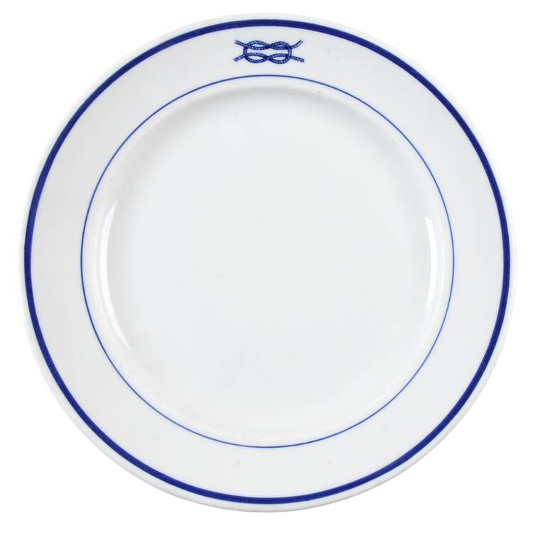 US Navy Mess Wardroom Officer Luncheon Plate